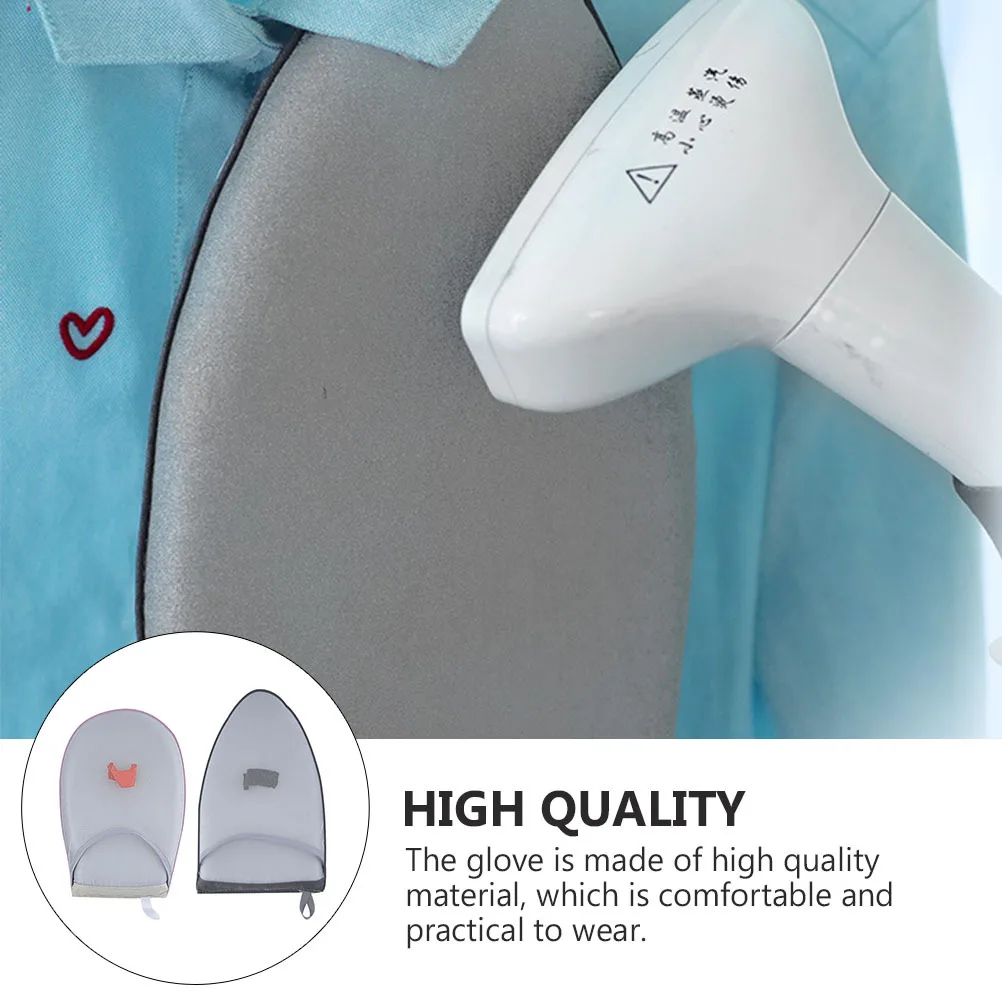 

2pcs Ironing Gloves Heat Insulation Hand Protection Mitt For Clothing Steamer Anti-Scald Household Ironing Accessory