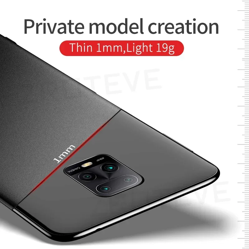 For Redmi Note9 Pro Case ZROTEVE Slim Matte Hard PC Cover For Xiaomi Redmi Note 9 9S 10S 10 Pro Max Xiomi Note9s Global Cases