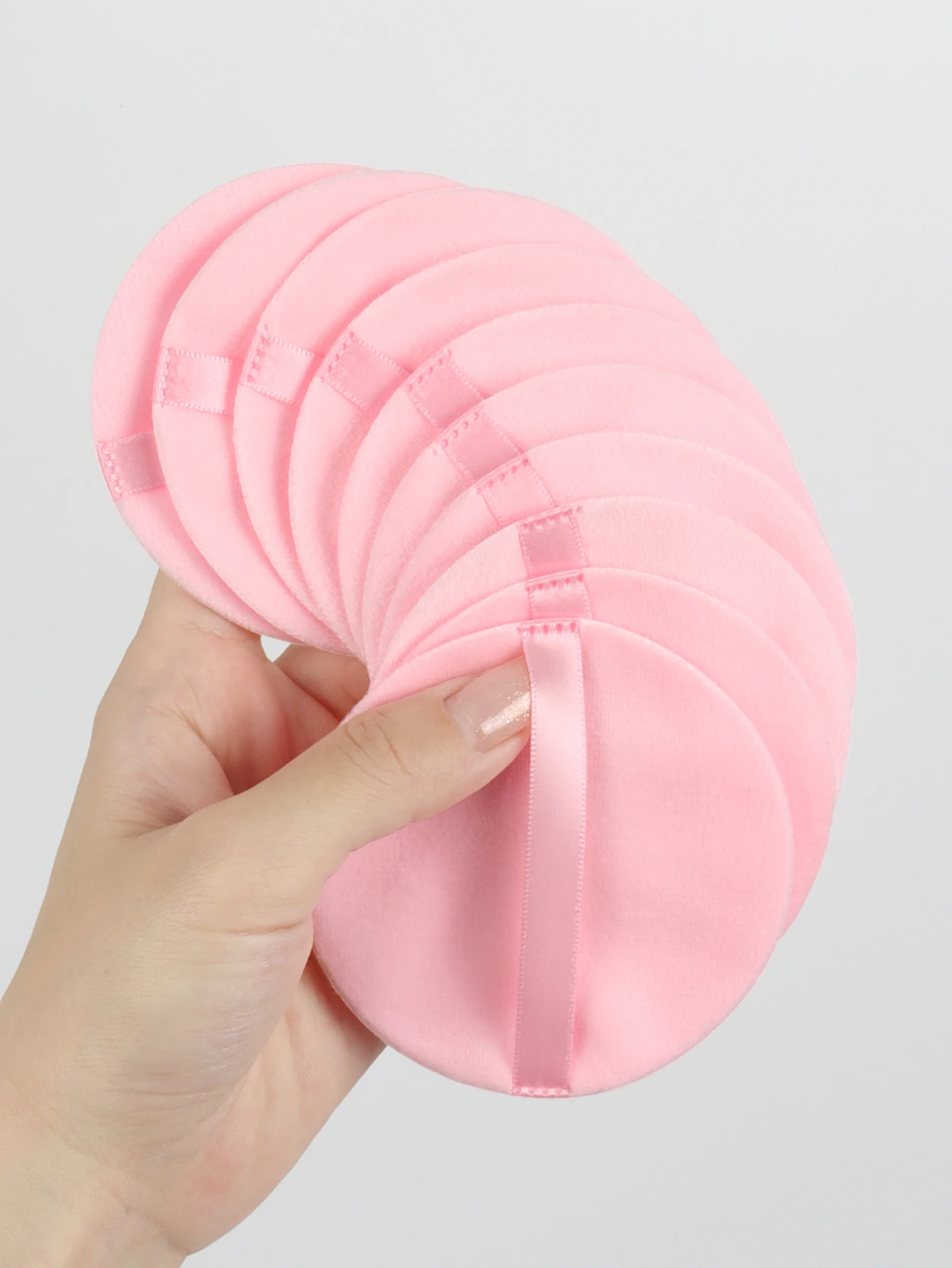 Bandage Makeup Remover Pad Pack of 10 Pieces Reusable Makeup Remover Pad Suitable for All Skin Types.