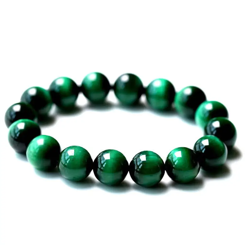 Multi-color tiger eye stone bracelet in yellow, purple, blue, green, and rose red, exclusively for cross-border light luxury hig