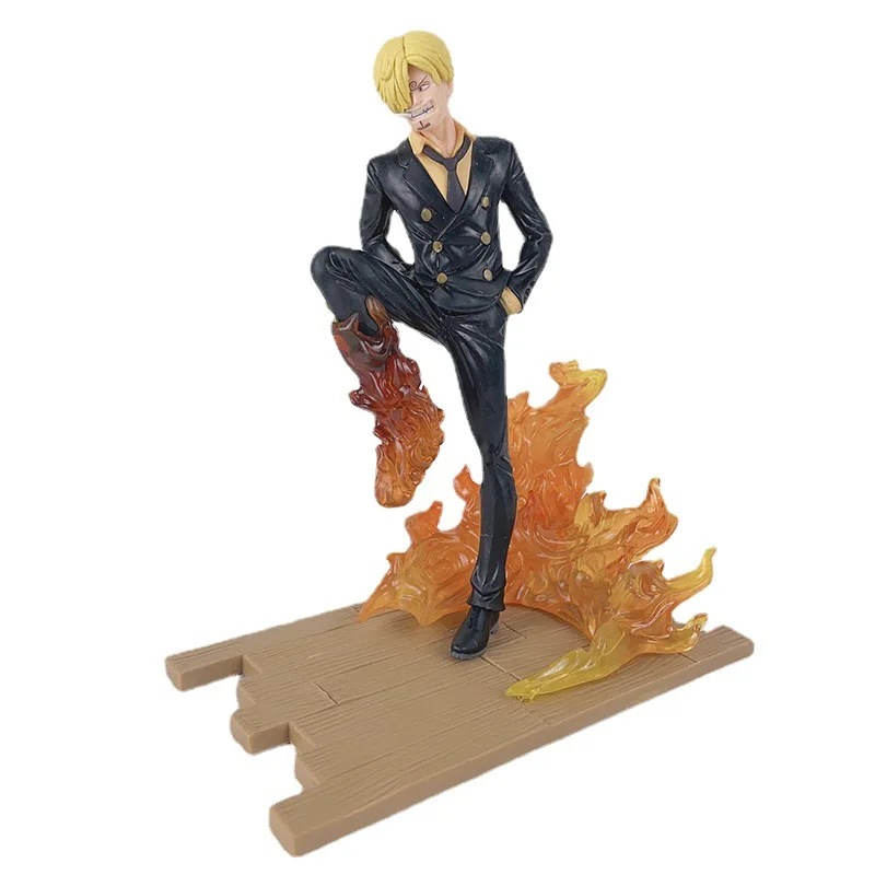 15-17CM Anime One Piece Zoro Sanji PVC Janpan OP Action Collection Figure Model Gift For Boys Collectible Toys