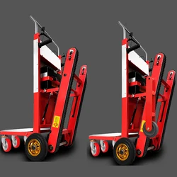 1000W/1200W Electric Stair Climbing Car Hand trolley Stair Climber Climbing Cart Flat Truck Stair Climbing Machine 300kg/400kg