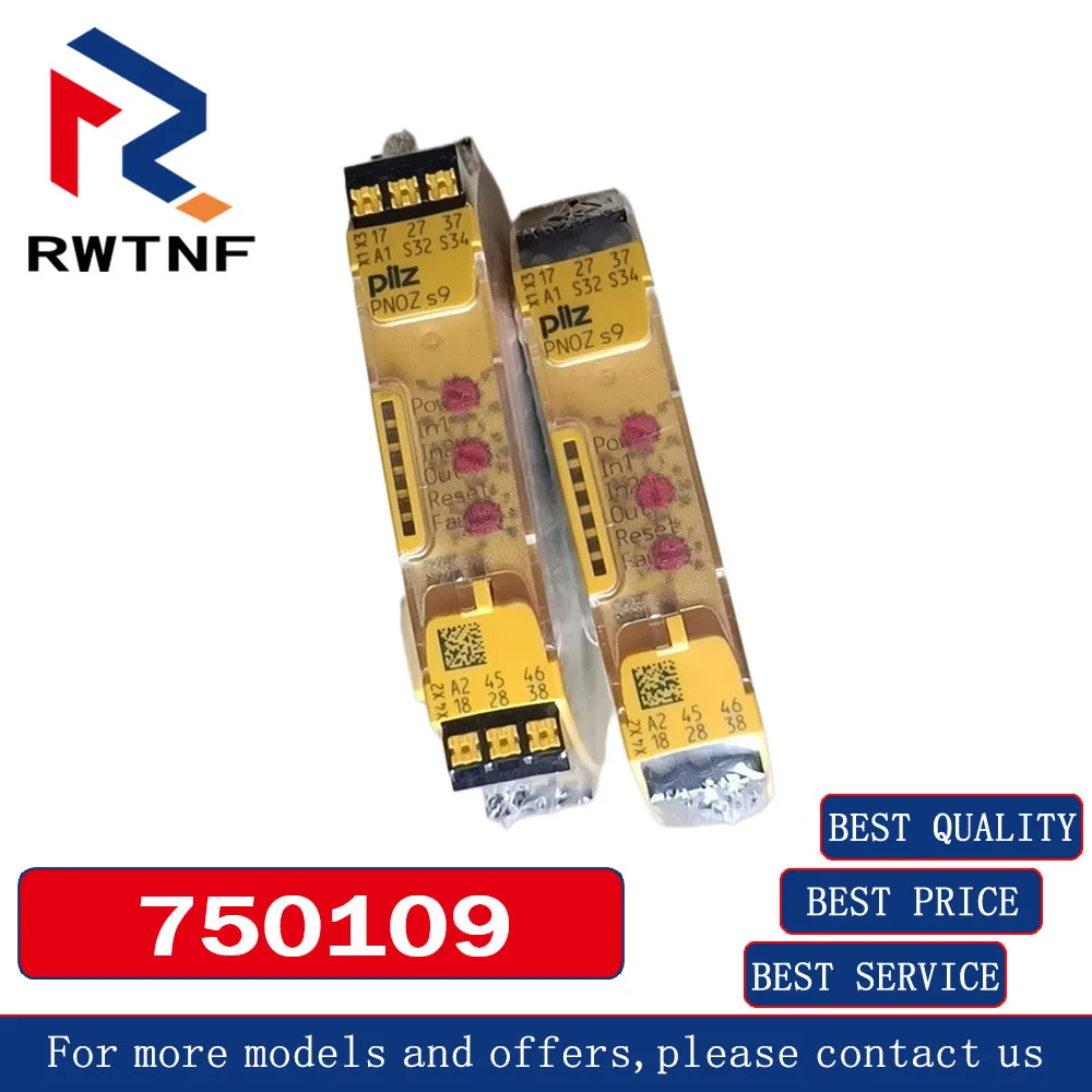 Brand New Genuine 750109 PILZ Safety Relay PNOZ S9 24VDC ,100% original