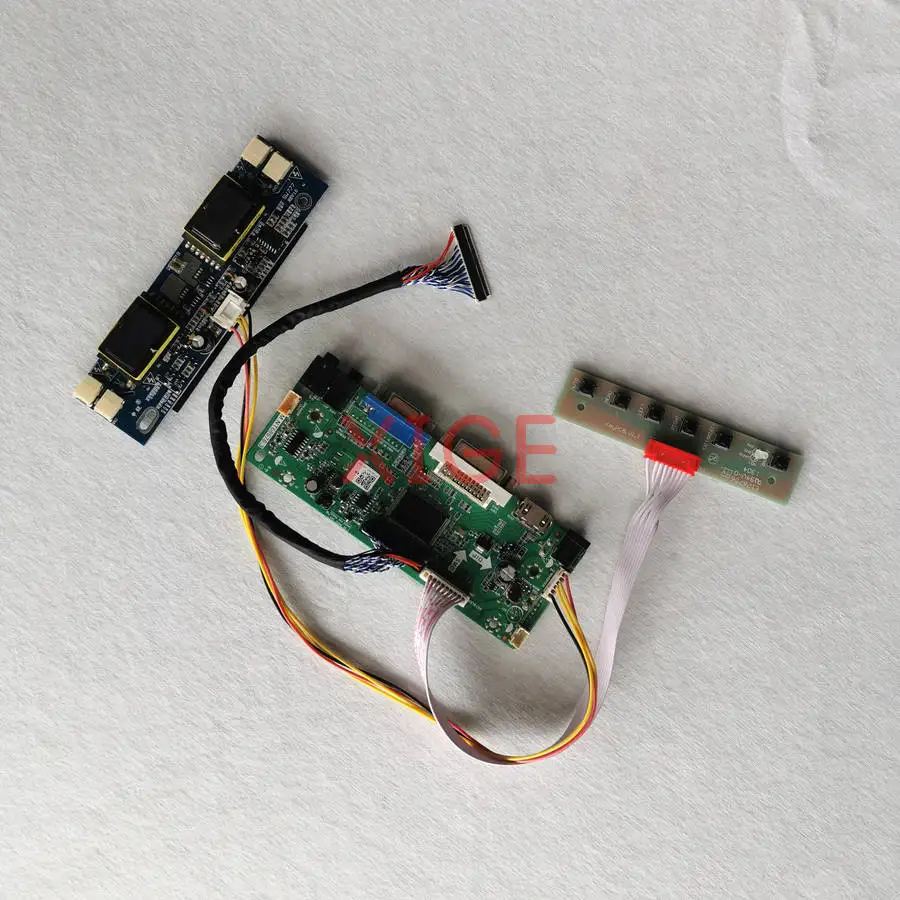 

Плата контроллера экрана, совместимая с M215HW03 CLAA215FA01 M215HW01 M215H1, 4CCFL, 30-контактный LVDS, 1920x1080, VGA, DVI, HDMI, 1920*1080, комплект для самостоятельной сборки