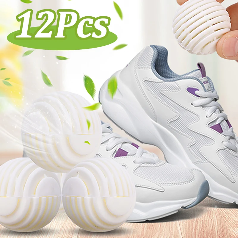 1/12PCS Deodorizer Freshener Balls for Shoes Tea Fragrance Essential Foot Care Everyday Footwear Scent Shoe Closet Fresh Ball