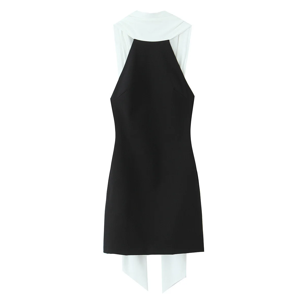 2023 Sommer-Neckholder-Kleid für Damen, Block, rückenfrei, ärmelloses Kleid, neues rückenfreies Party-Abendkleid für Damen