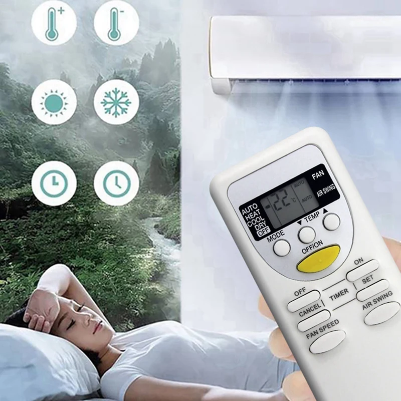 A75C2665 Sostituisci il telecomando AC per il condizionatore d'aria Panasonic A/C CS-PA7KKD CU-PA7KKD CS-PA9KKD CU-PA9KKD CS-PA12KKD