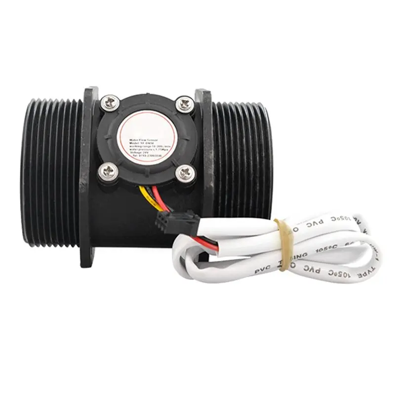 Super Deal -Turbine Flowing Sensor 10- 300L/Min Flowing Meter Sensor Water Flowing Measurement