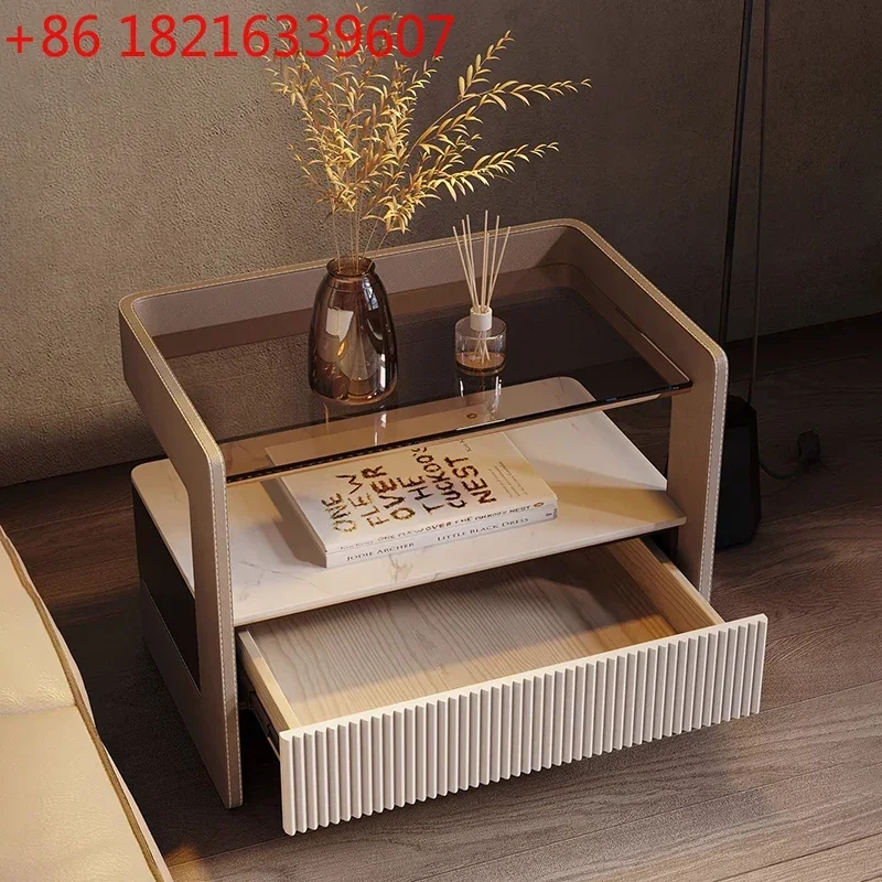YAO Exquisite Cute Bedside Table Classic Versatile Cozy Minimalist Nightstand Nordic Storage Mesita De Noche Bedroom Furnitures