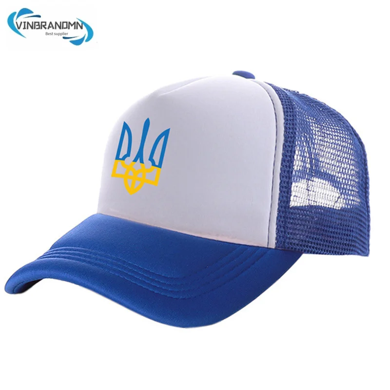 Ukrainian Trucker Cap Men Ukraine Hat Baseball Cap Cool Summer Unisex Mesh Net Caps