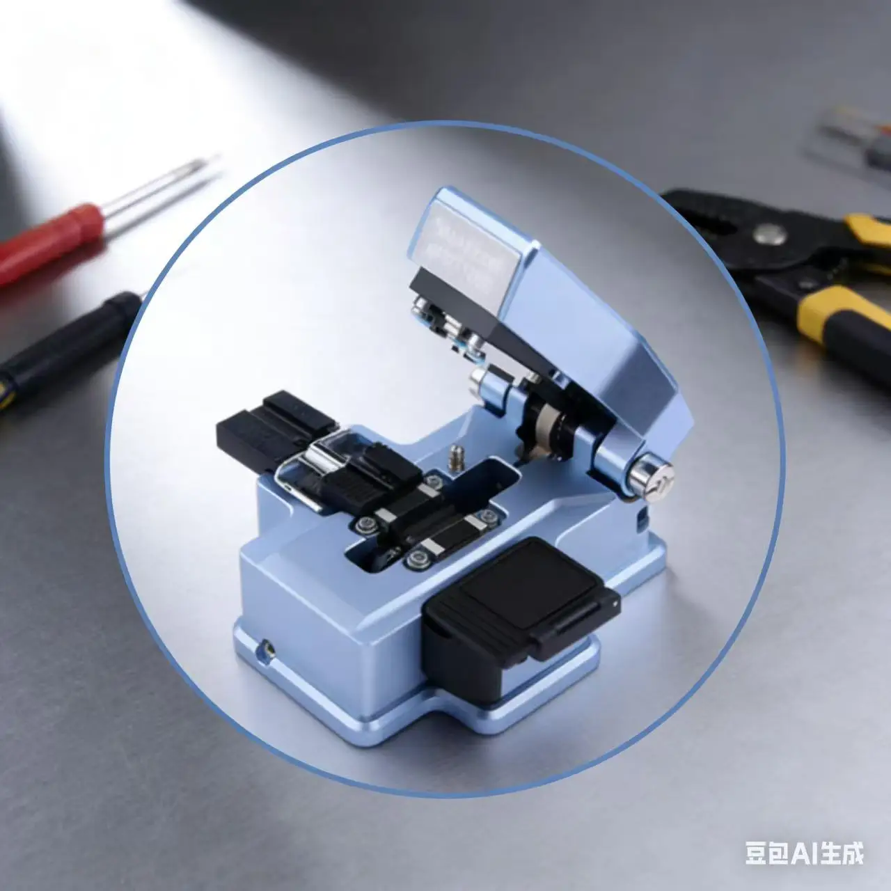 MT-09 One Step Fiber Optical Cleaver Cable Cutting Knife MT09 FTTT Fiber Optic Knife Tools Cutter High Precison