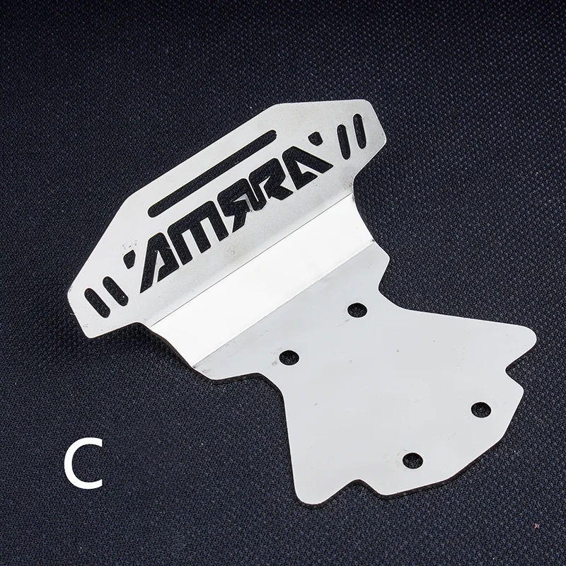 Protection d'armure arrière de châssis métallique pour 1/8 RC ARRMA V5 V6 EXB TYPHON TLR KRATON notoire OUTCAST, pièces de mise à niveau