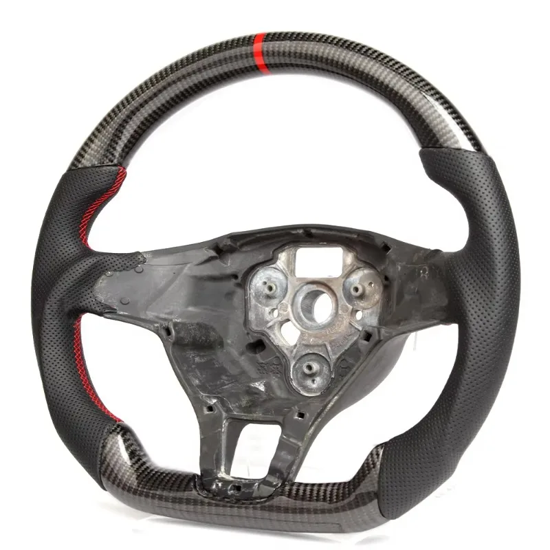Custom Carbon Fiber Steering Wheel  Sport Car Racing Mod Parts