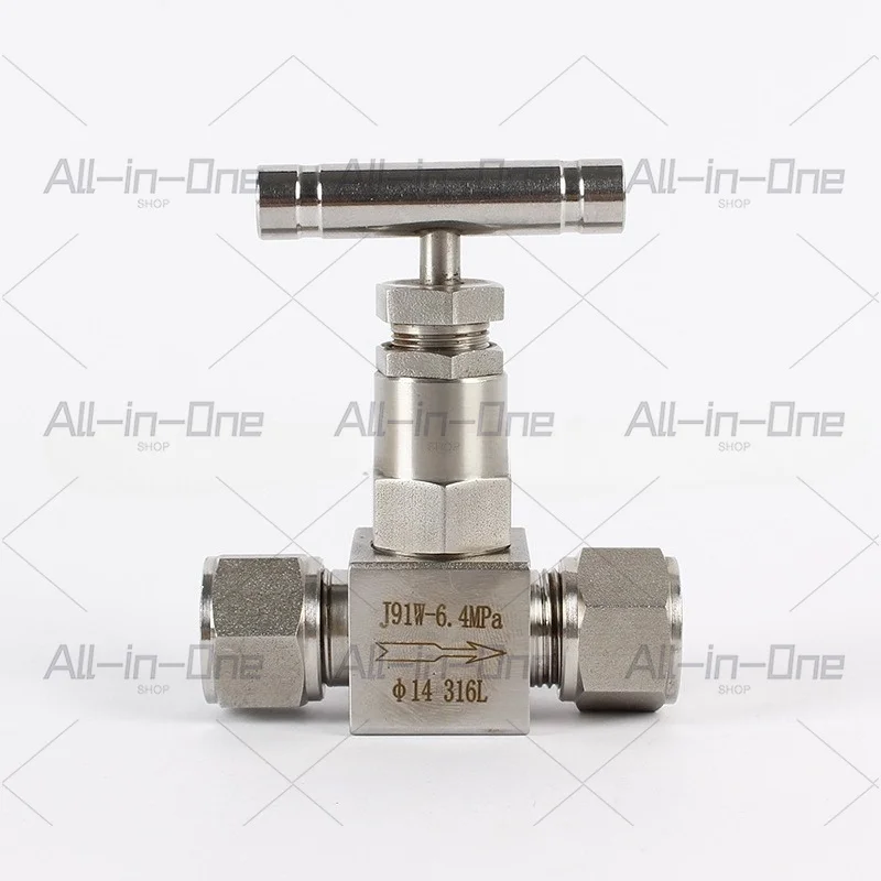 304 stainless steel high pressure needle valve 316L needle valve high temperature through the plate wire needle