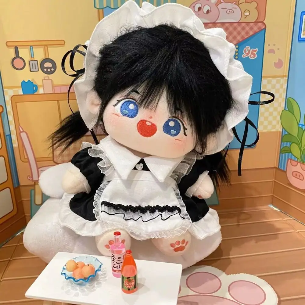 ヘッドカバー 10 センチメートル綿人形ドレスロリータショルダーストラップスカート綿人形服甘いドレスアップぬいぐるみ服