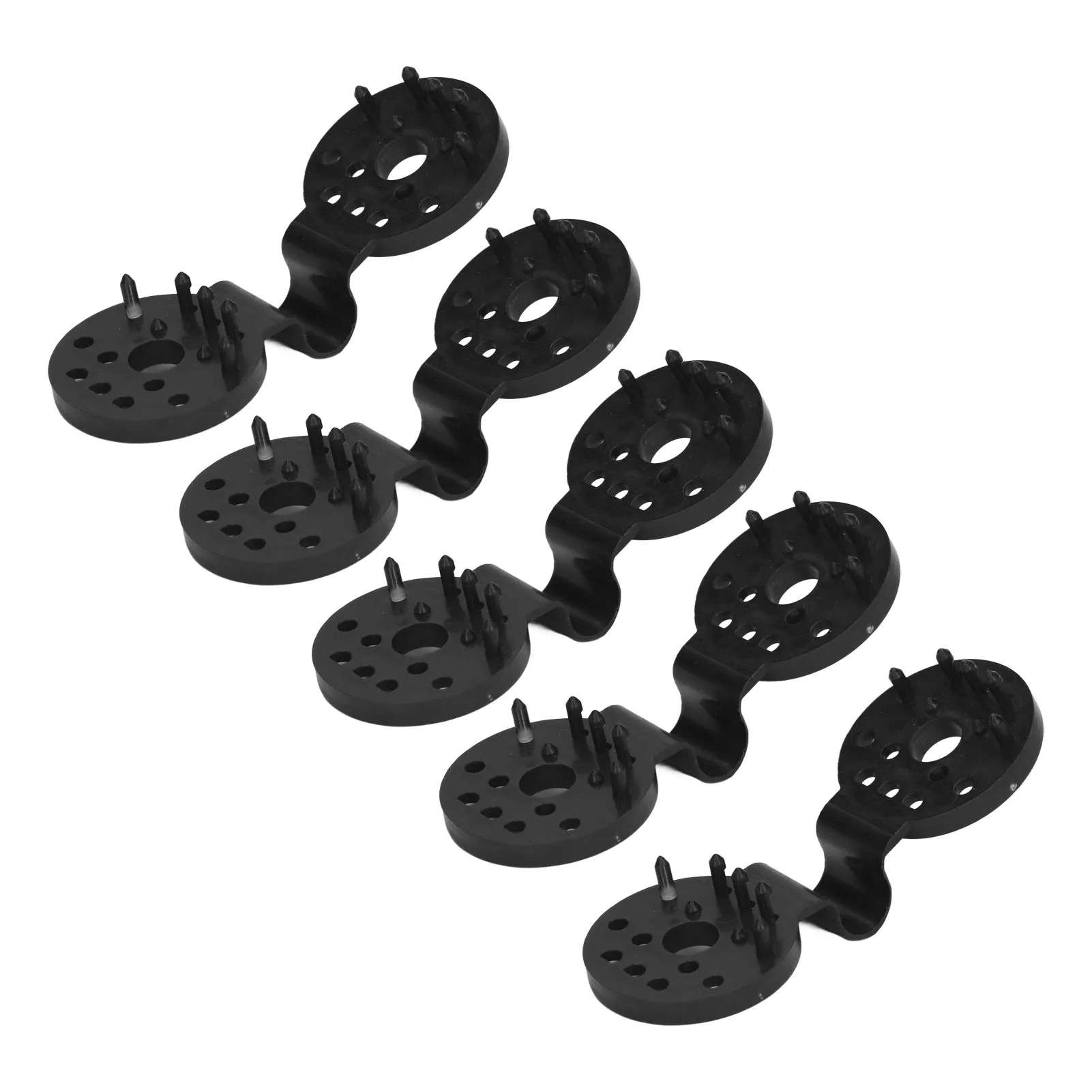 

100pcs Heavy-Duty Shade Cloth Clips Bird Proof Plastic Clips for Greenhouse Outdoor Garden