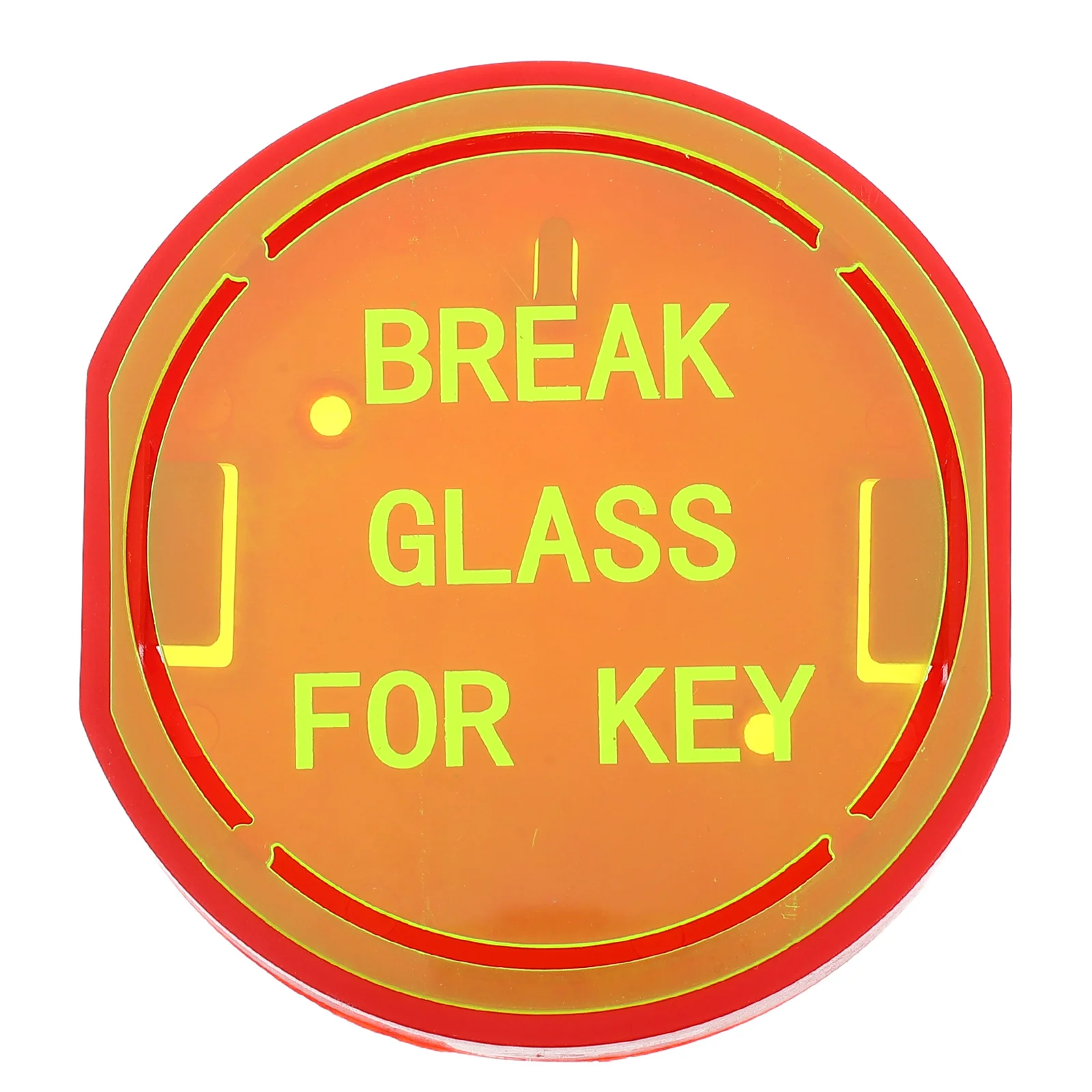 

Emergency Wall Mounted Lock Box for Doors Windows Break Glass Multi Functional Key Safe Storage for Hotel Office Home Use