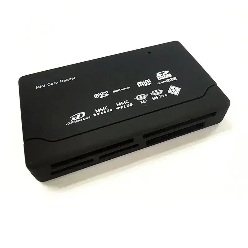 USB 2.0 Card Adapter Memory Card Reader TF CF XD MS MMC              Memory Card Reader Supports Casement 98/ 98SE/ME