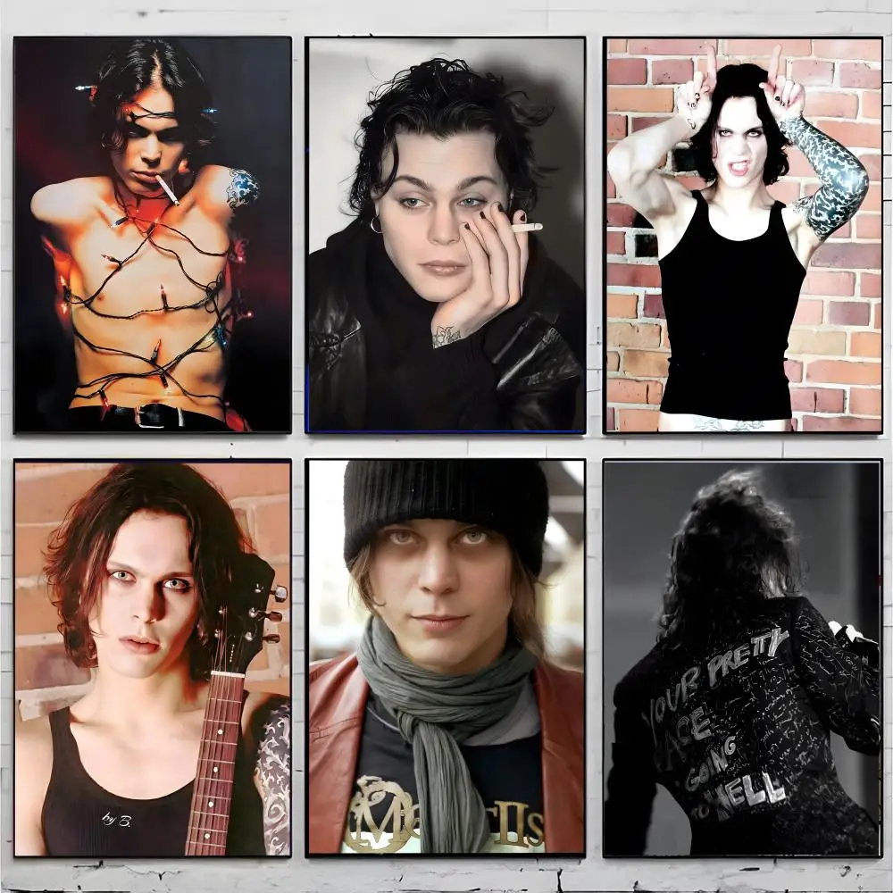 rock vocalist V-Ville Valo Poster Premium Decor Art & Gift for Household Lounge Home Ornaments