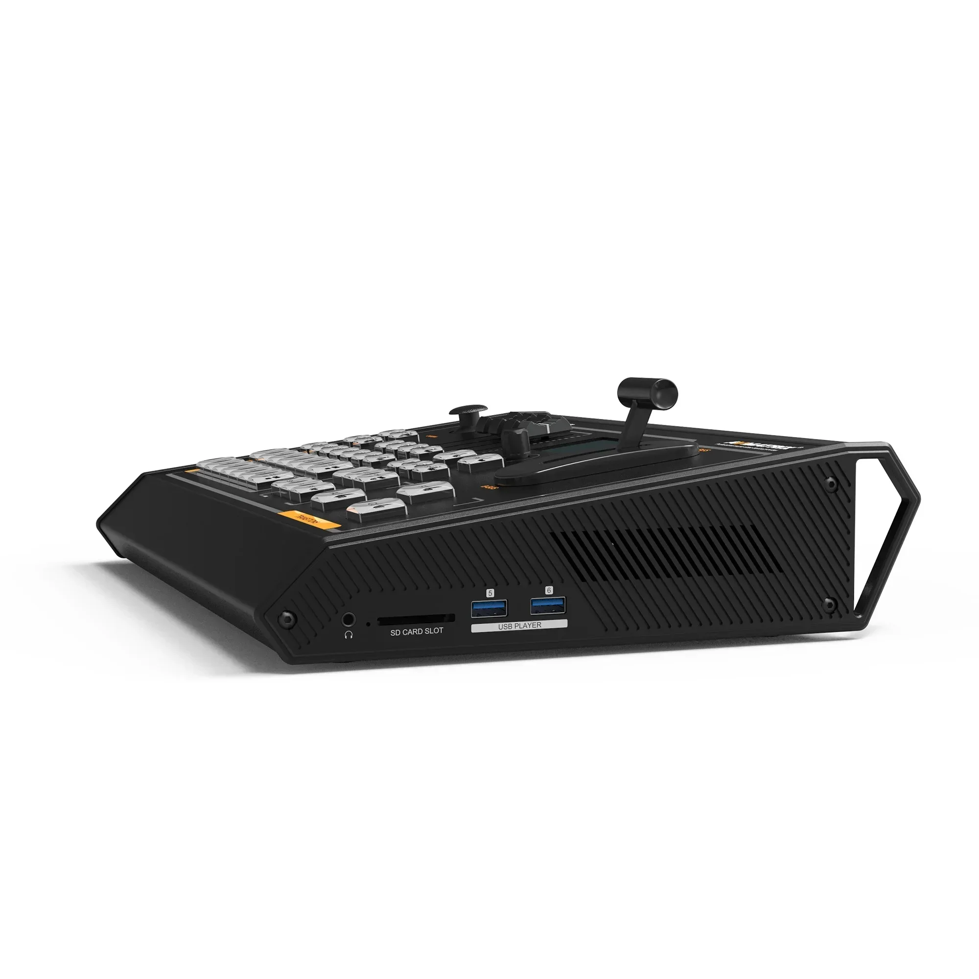 

Avmatrix VS0605U 6 channel Multi-format Streaming Video Switcher Mixer with PTZ Camera Control and Record