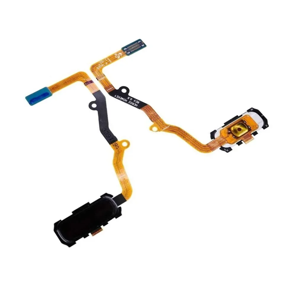 Fingerprint Sensor Flex Cable For Samsung Galaxy S7 S7 Edge Home Button Finger Print Scanner Return Key Touch Menu Spare Parts