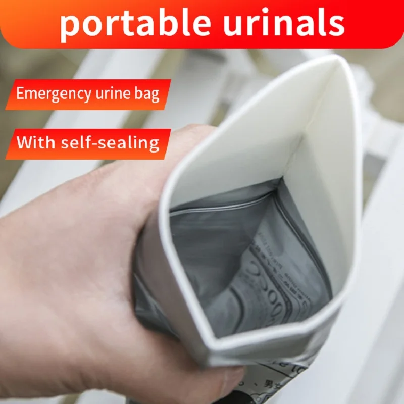 4/10pcs Outdoor Emergency Urine Bags 700ml Portable Urinal Bag for Female Baby Male Vomiting Bag Disposable Travel Mobile Toilet