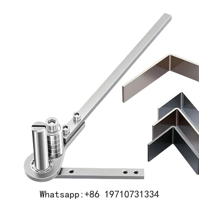 1-4.5mm Manual Metal Bender Small Manual Steel Plate Bender Metalworking Bending Device Steel Plate Bending Tool For Iron Wire