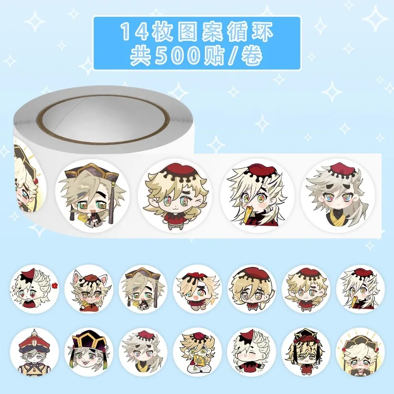 500 قطعة من ملصقات الديكور على شكل شخصية كرتونية شيطان القاتلDouma الإبداعية على الجدران