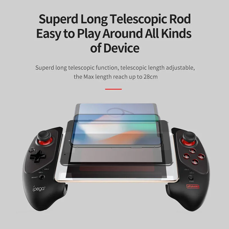 Ipega Game Controller Bluetooth Wireless Gamepad Control Retractable Joystick for IOS Android Mobile Phone Tablet PCPG-9083S - view 3