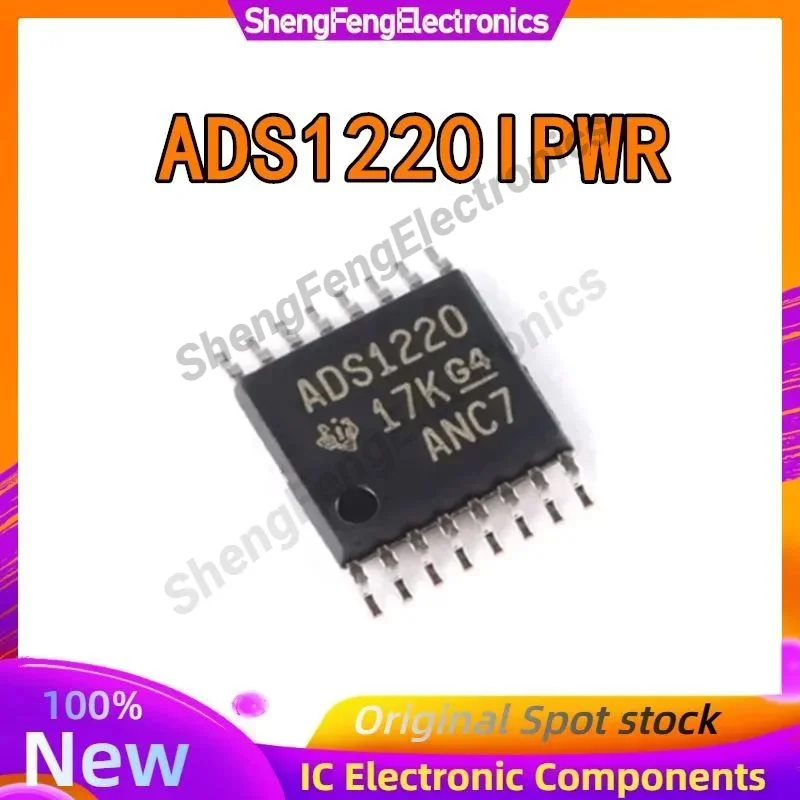 

ADS1220IPWR ADS1220IPW ADS1220 TSSOP-16 Новая оригинальная микросхема