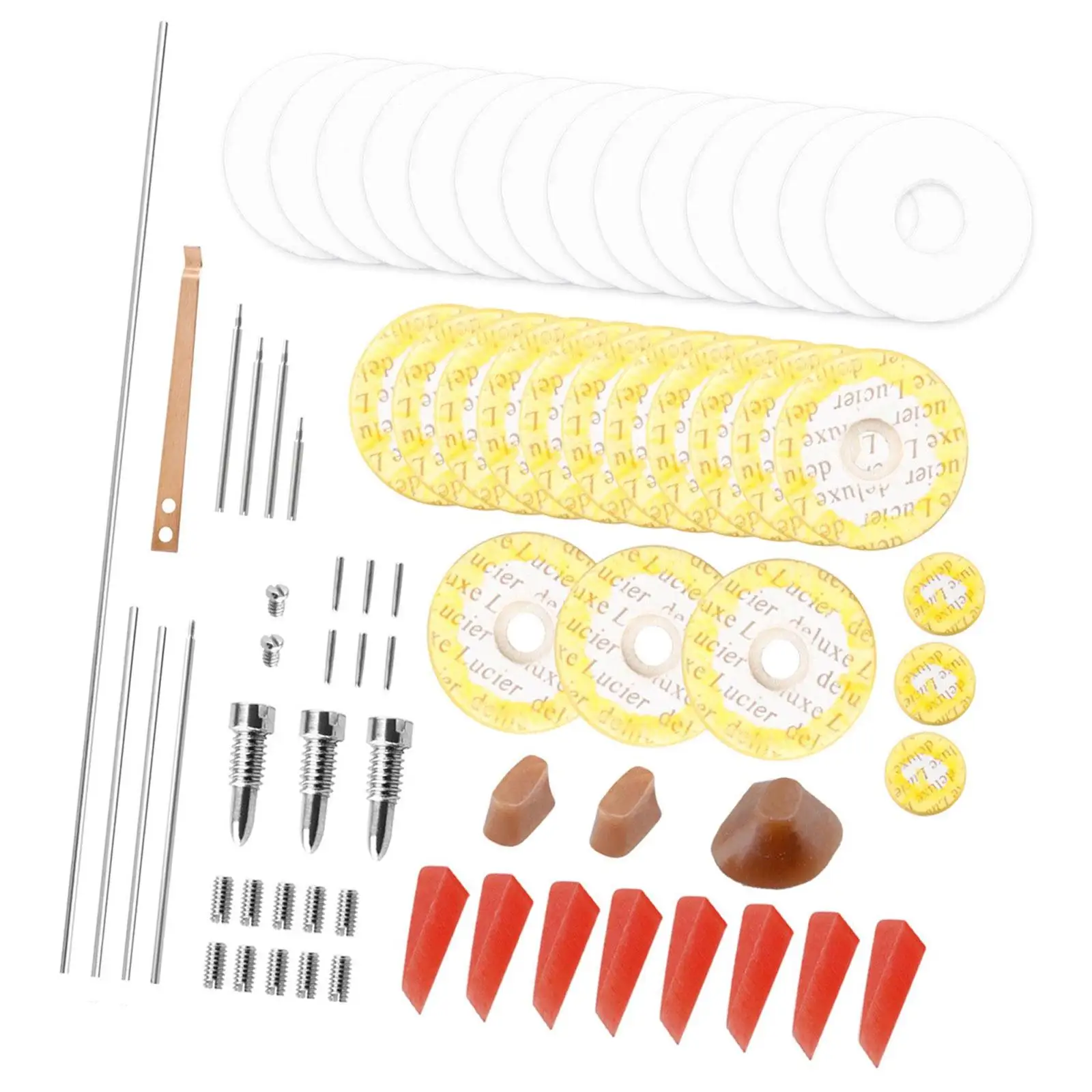 Flute Maintenance Tools Kits Flute Full Repair Tool Kit Accessories Musical Instrument Diy Repairing Maintenance Kit Flute Pads