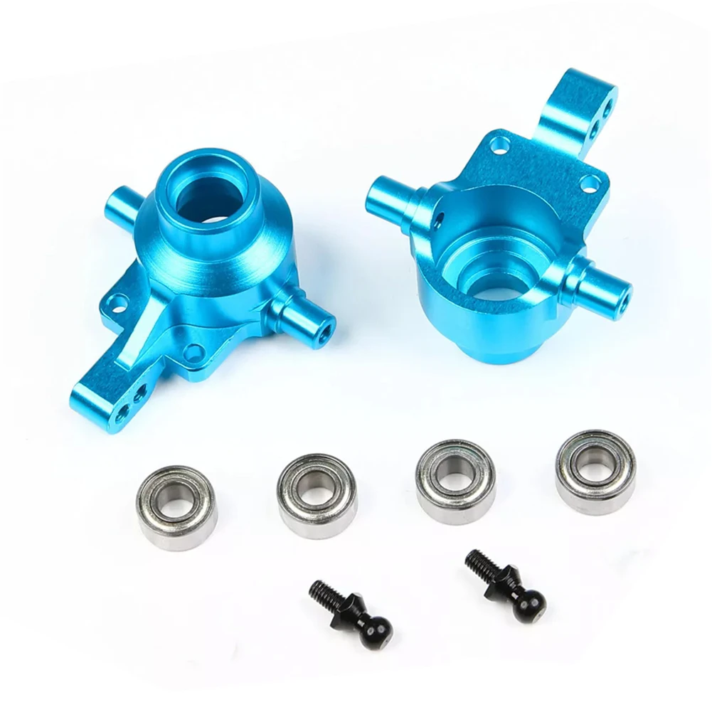 2 teile/satz x Vorderradnabenträger Metall für 1/10 TAMIYA TT01 RC Autoteile