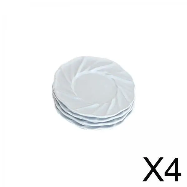 

Набор миниатюрной посуды для кукольного домика: тарелки, подносы, аксессуары для детской кухни