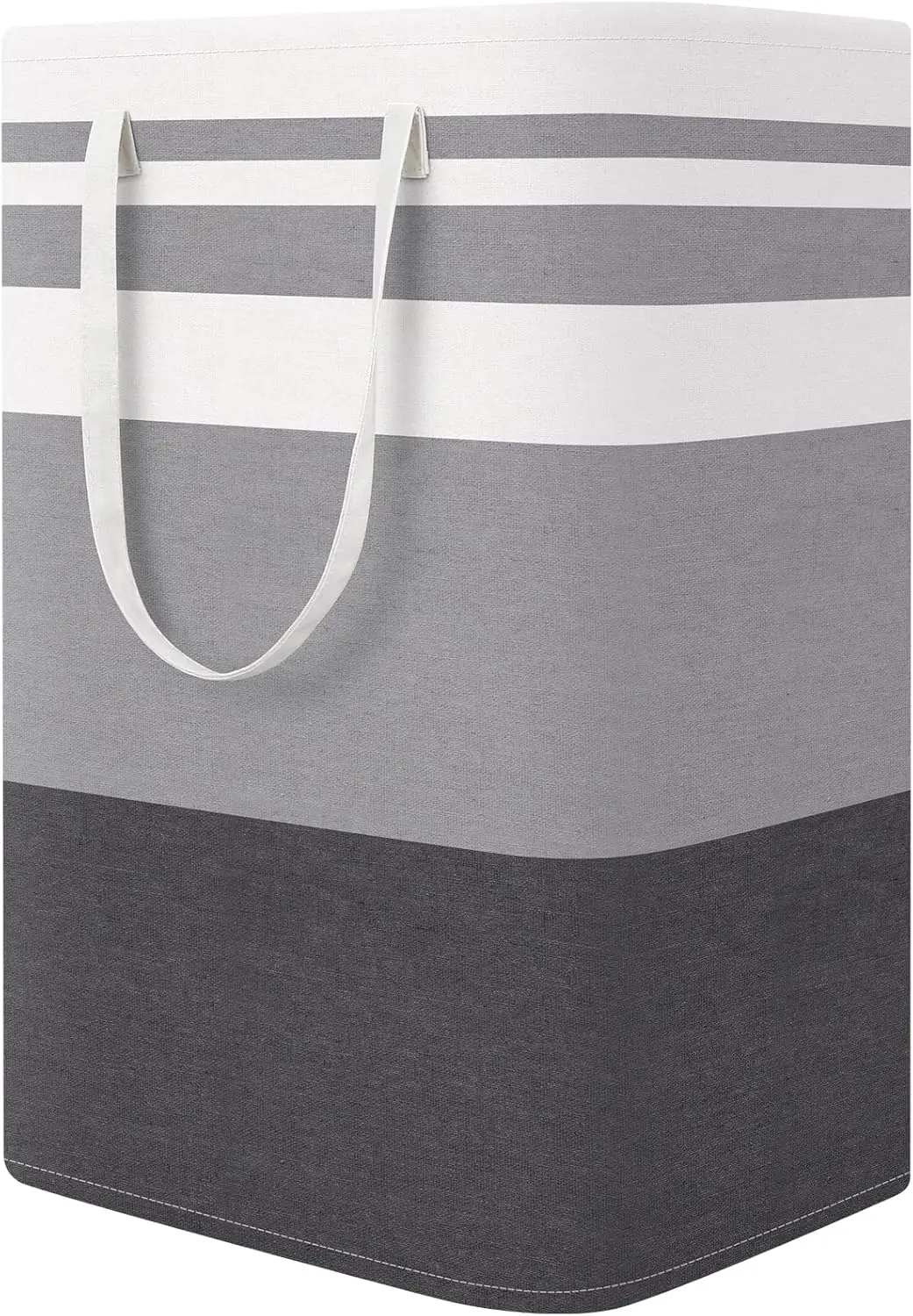 

Large Collapsible Laundry Basket Hamper with Easy Carry Handles，Freestanding Clothes Hampers for