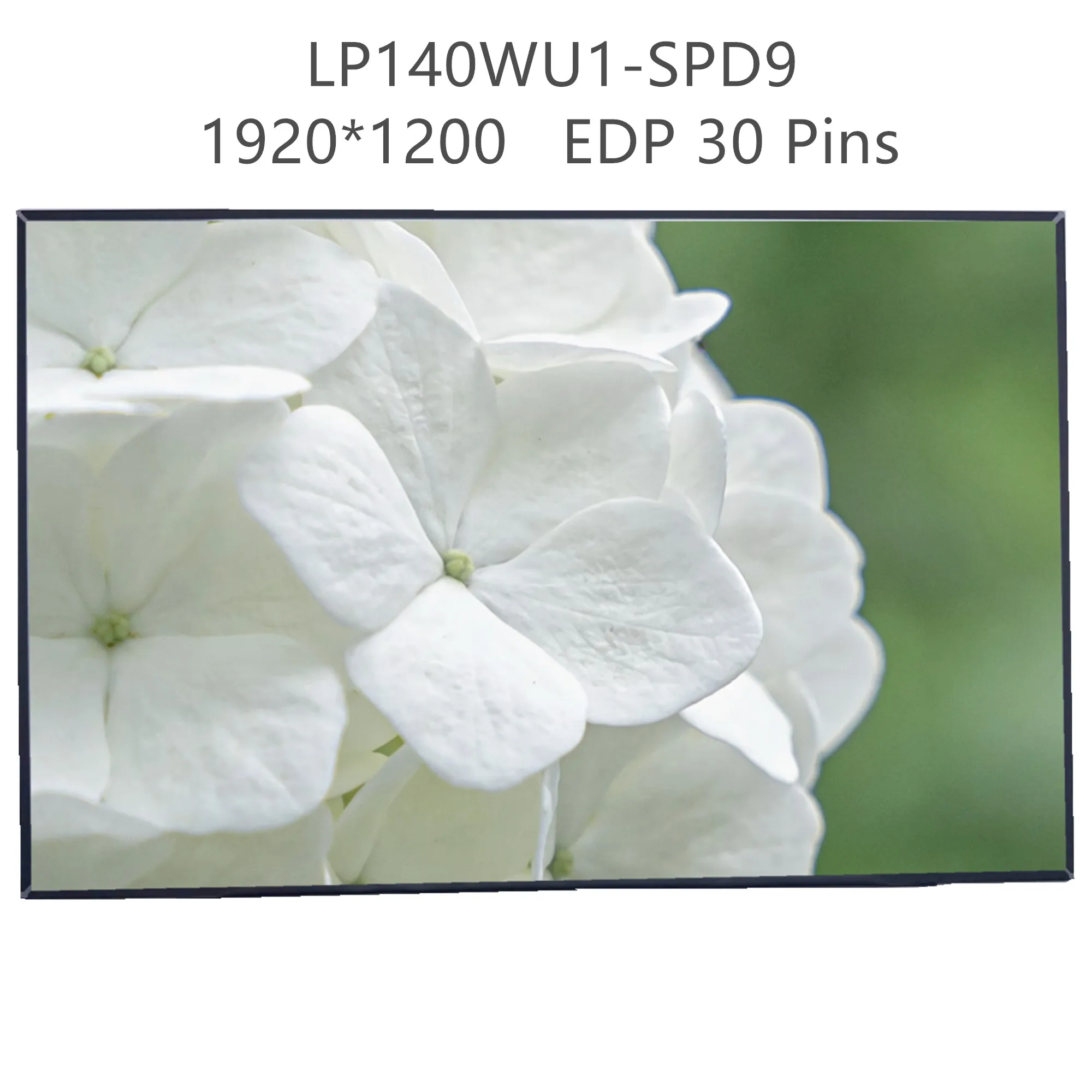 14.0'' LP140WU1-SPD9 Laptop LCD Screen Display Panel Matrix 1920*1200 EDP 30 Pins