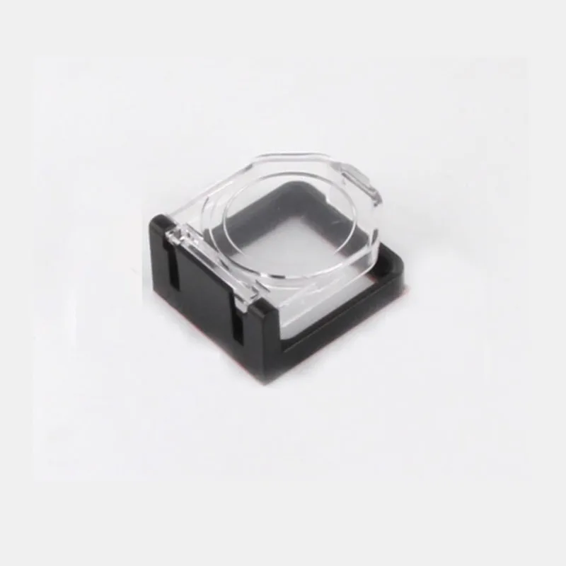 Plastic Pushbutton Switch Protective Cover with adhesive tape backing elevator push button covers protector