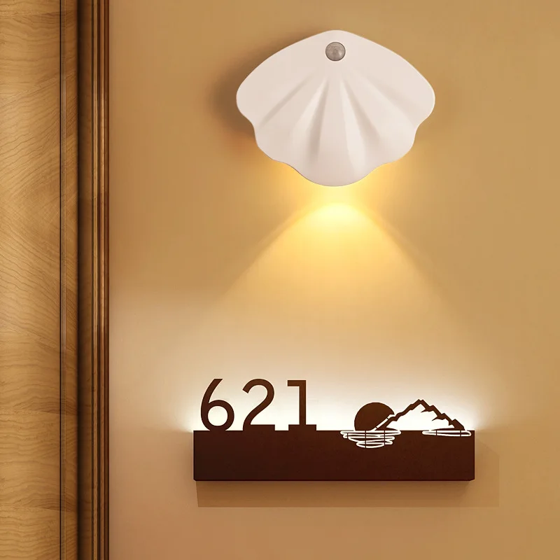 

Auto On/Off LED Night Light for Room Decor, Camping - 3 Colors 3000K-6000K, Magnetic Sensor Wall Lamp, USB Rechargeable