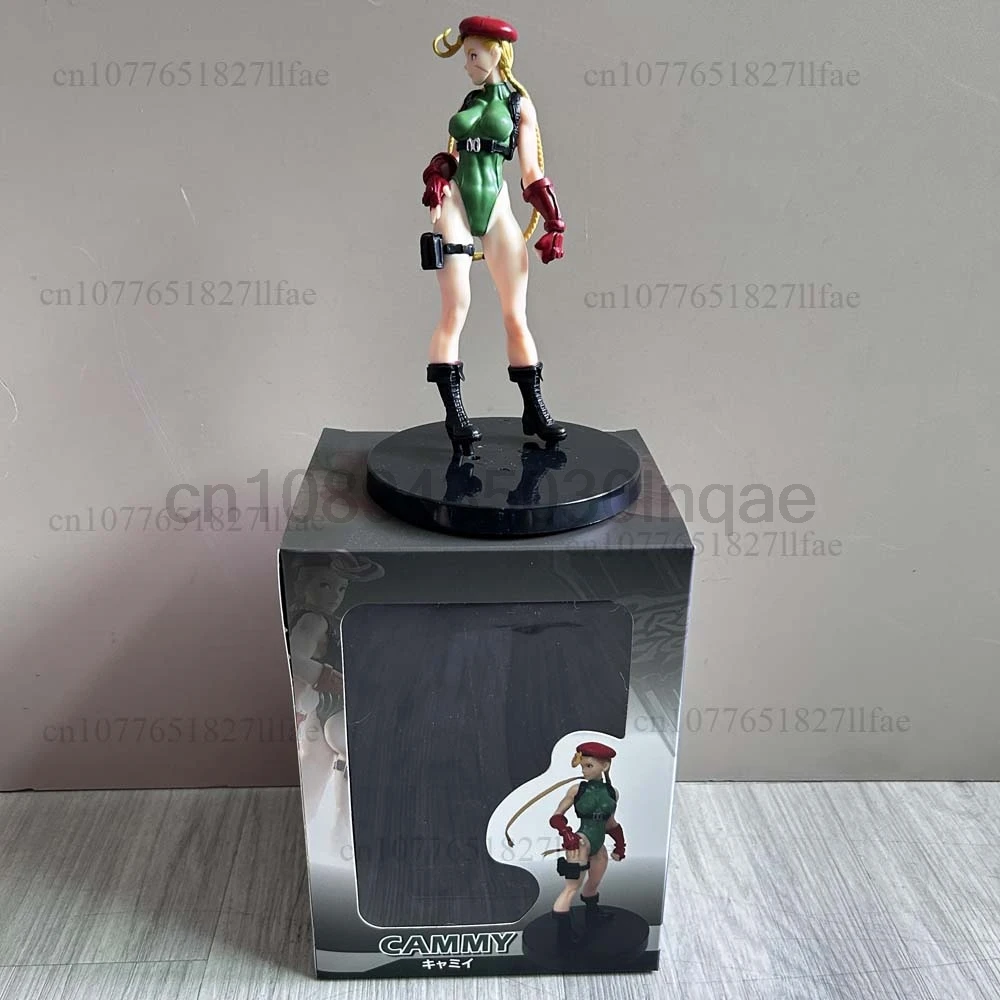Figura de chica Sexy Street Fighter Cammy Chun Li, figuras de desfile emergente, figura de acción, juguetes de modelos coleccionables, regalo móvil conjunto