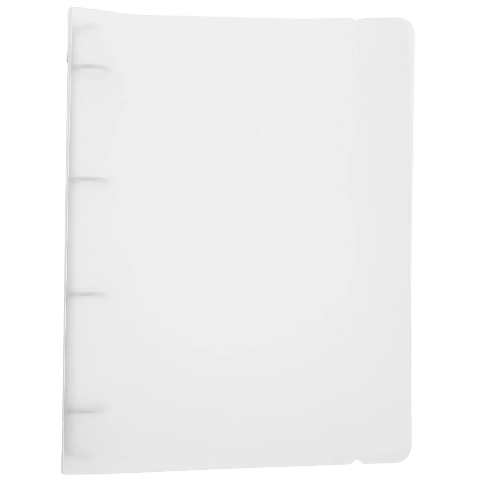 Matte Finish A4 Pp Folders Stainless Steel Clip Expandable Binder For School Business Use Loose Leaf Organizer Folder File