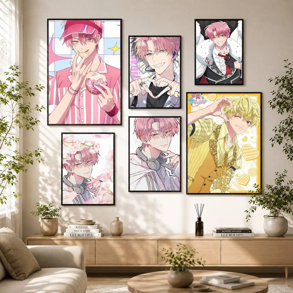 Tamon s B-Side A-Anime Poster Versatile HD Waterproof Wall Art Self-Adhesive Decor for Any Space Ideal Gift