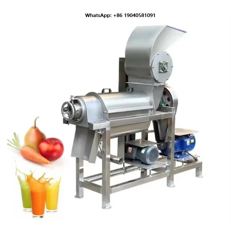Commercial Stainless Steel Fruit & Vegetable Processing Machine Easy Cleaning Pickled Vegetables Pulper Extractor