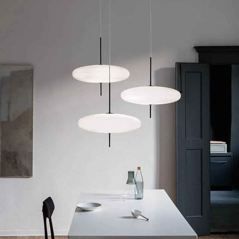 Modern Designer Flying Saucer Art Pendant Light Bedroom Bedside Study Restaurant Bar Counter Cafe