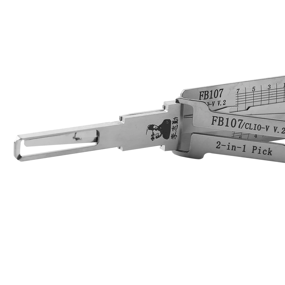 

FB107 lishi 2in1 Tool for Renault Door Lock Cylinder Locksmith Supplies Repair Tools