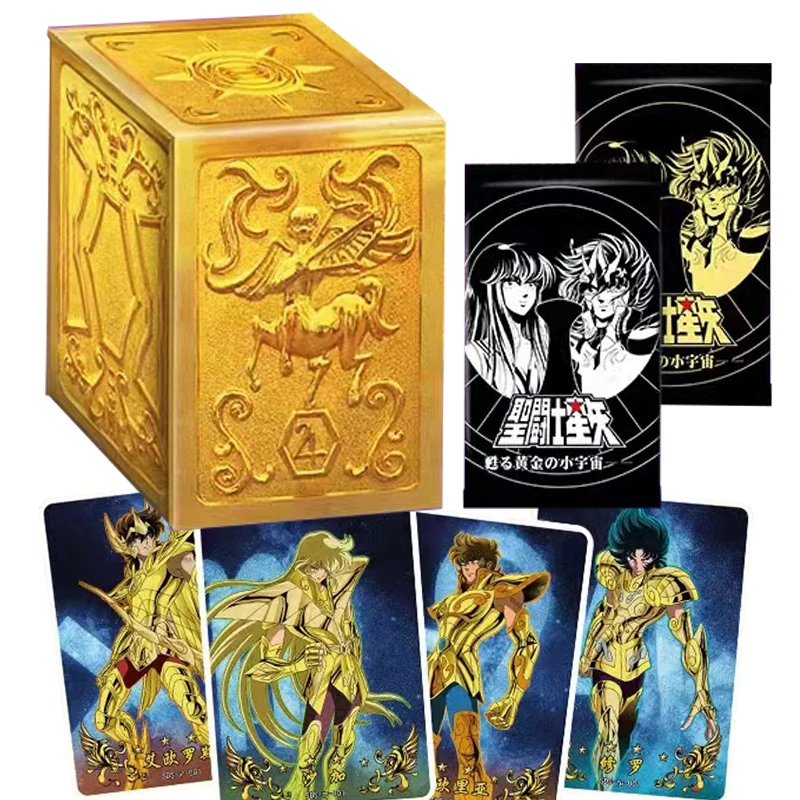 

Genuine Saint Seiya Cards Athena Pope Poseidon Full Set Rare Limited Edition Game Anime Collection Card Children Toys Xmas Gifts