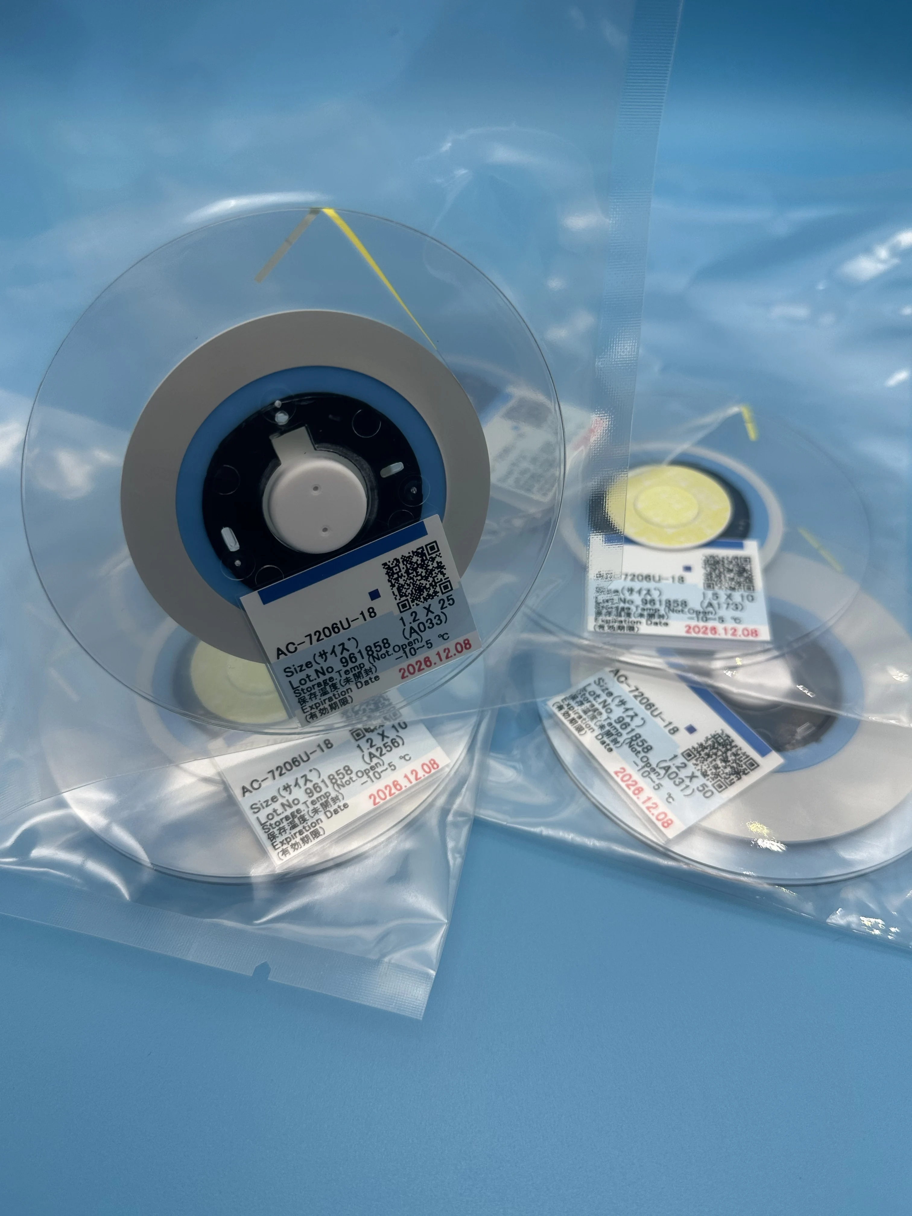 New Date ACF AC-7206U-18 TAPE For LCD Screen Repair 1.2/1.5/2.0mm*10m/25m/50m Original  Anisotropic Conductive  Film
