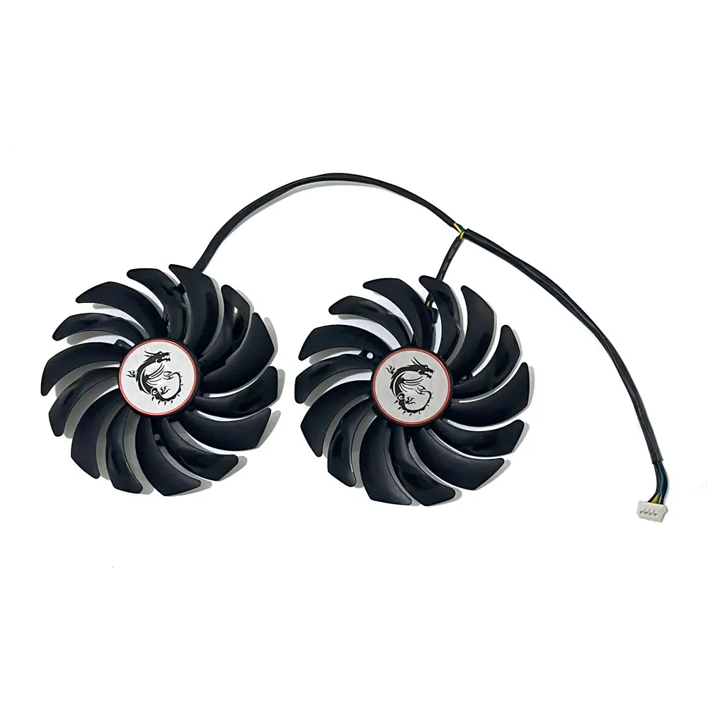 Video Card NEW GTX1060 95MM 4PIN PLD10010S12HH GPU Low Noise Cooling Fan For MSI GTX 1060 1070 1080 RX570 580 470 480 Cooler Fan
