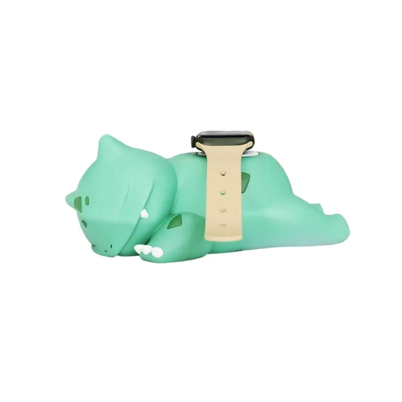 フシギダネ時計充電器スタンドアニメフシギダネユニバーサル充電器ホルダーデスクトップ装飾子供のおもちゃ誕生日フェスティバルギフト