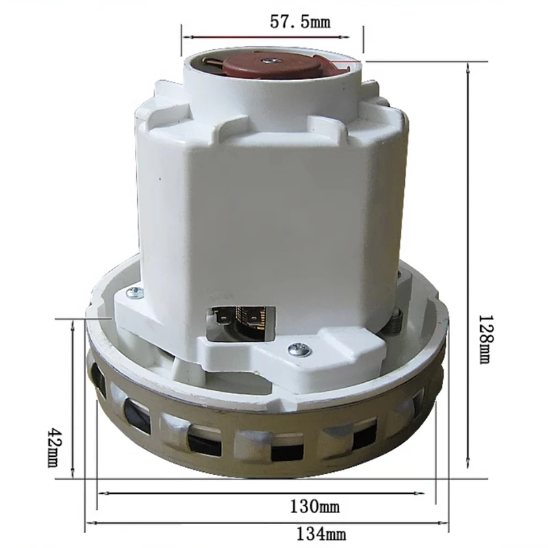 Vacuum cleaner accessories 220V 1600W vacuum cleaner motor Dry mill motor