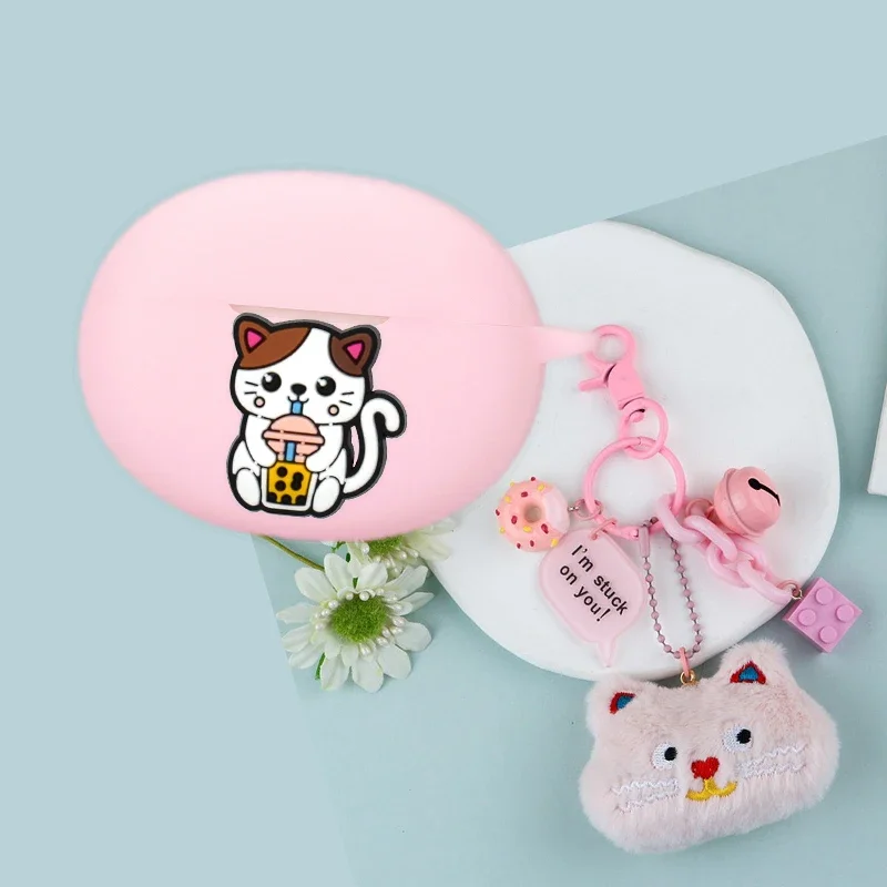 Cartoon Case For Sony LinkBuds S /XM4/XM3/For Sony WF-1000XM5 / WF-C700N Case Silicone Wireless Bluetooth Earphones Cover