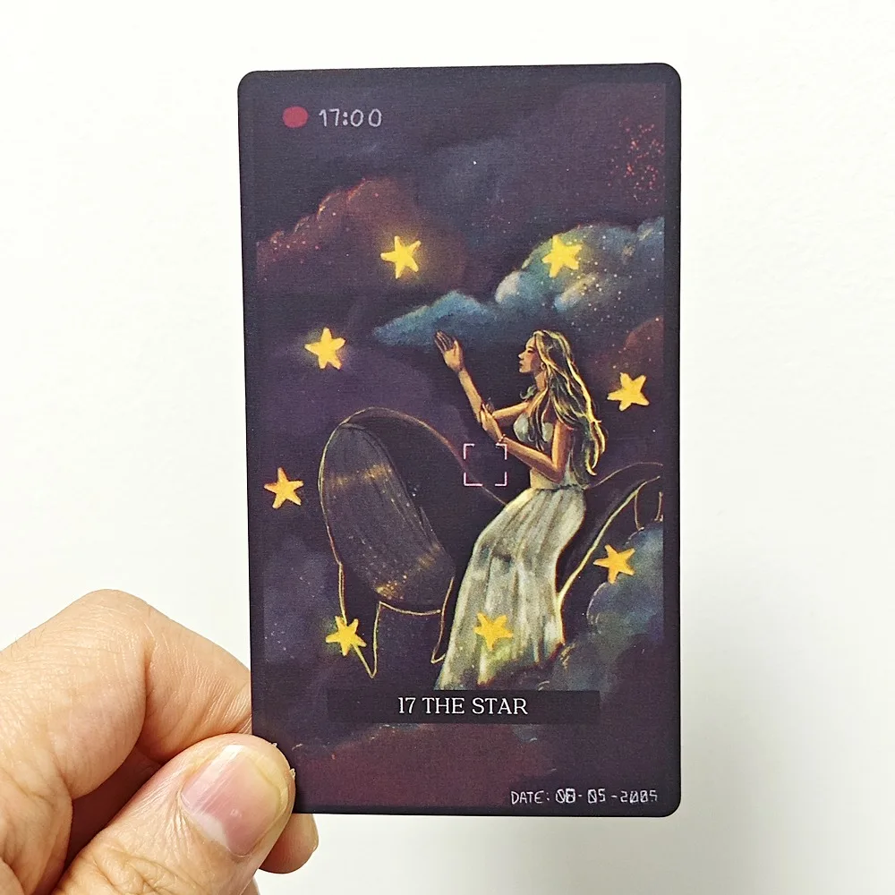 78 Pcs Cards 10.3*6cm Wishes From The Whales Tarot Immerses You In A Fascinating Realm of Oceanic Spirits and Sea Creatures